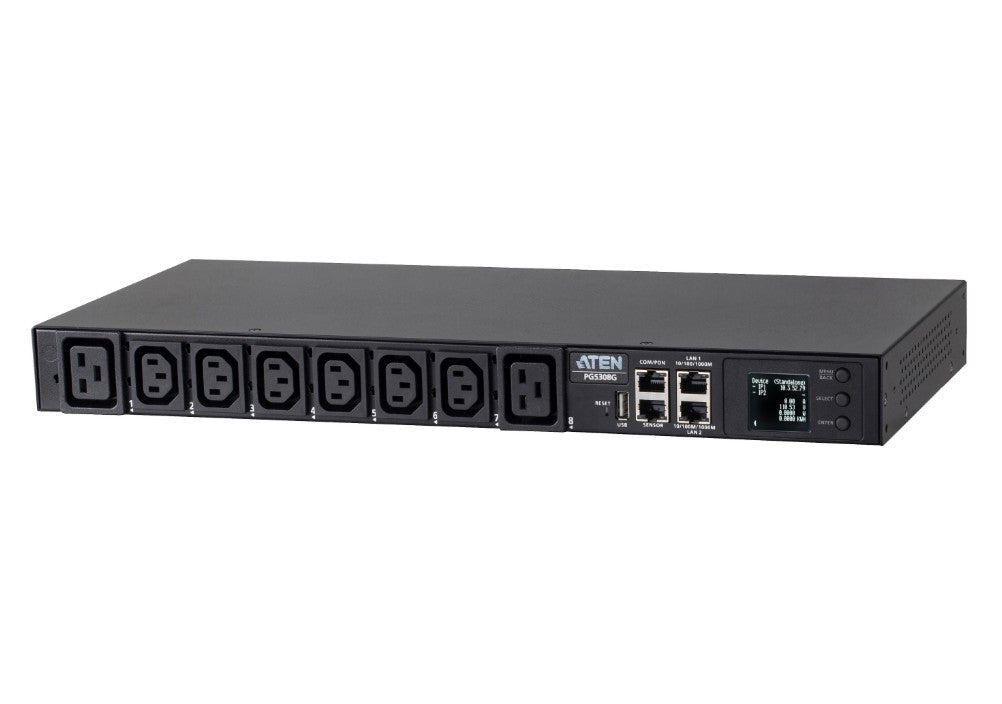 Aten 30A/32A 8-Outlet 1U Metered eco PDU - Image 4