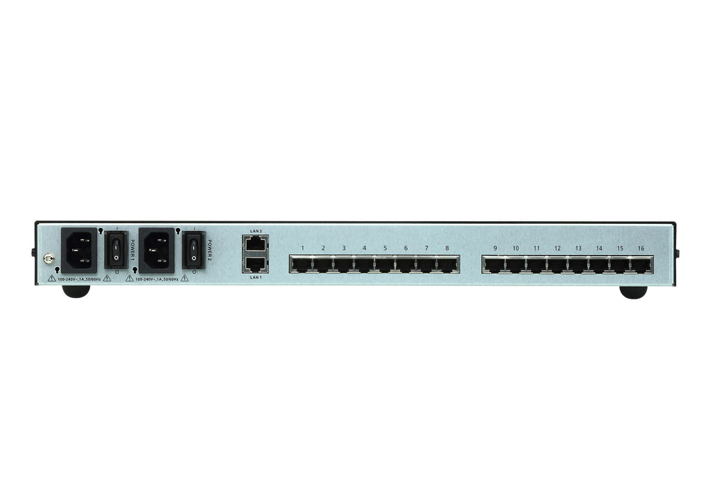 Aten 16 Port Serial Console Server over IP with dual AC Power, directly connect to Cisco switches without rollover cables, dual LAN Support - Image 3