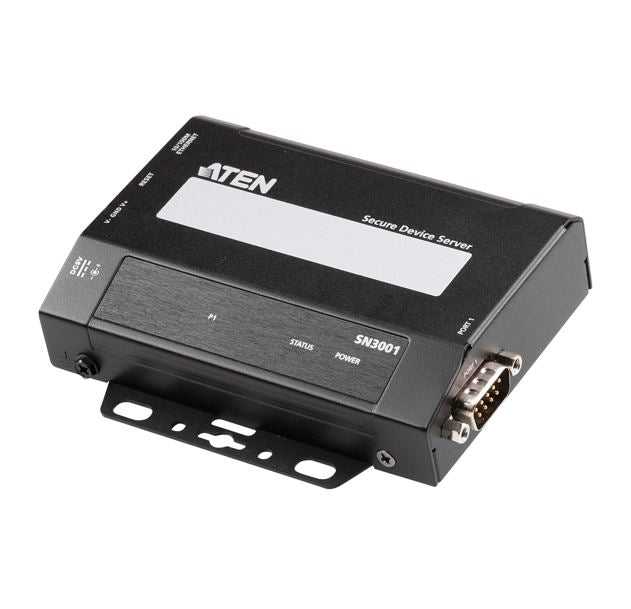 Aten SN3001 1-Port RS-232 Secure Device Server, Secured operation modes, Third-party authentication, Local and remote authentication and login - Image 1