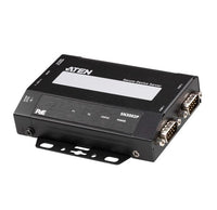 Aten SN3002P 2-Port RS-232 Secure Device Server with PoE, Secured operation modes, Third-party authentication, IP address filter - Image 1