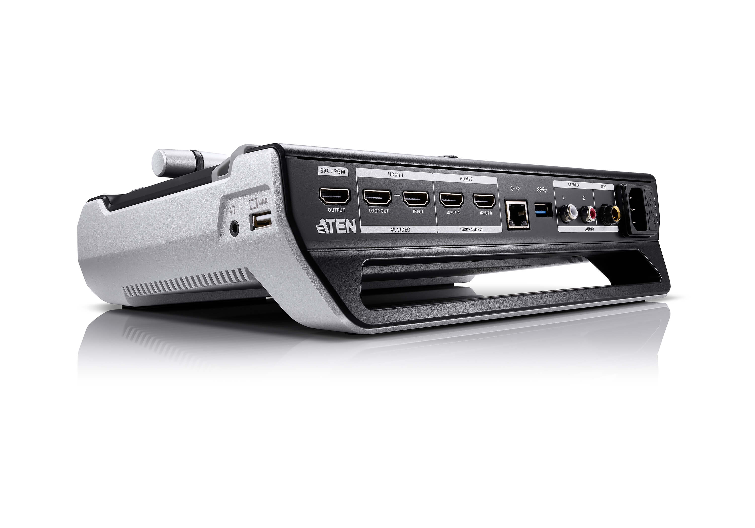 Aten StreamLIVE HD All-in-one Multi-Channel AV Mixer, Fanless Quiet Operation, 1080p Recording, Compact Mixer Control Panel, Ideal For Mobile Streamer - Image 1
