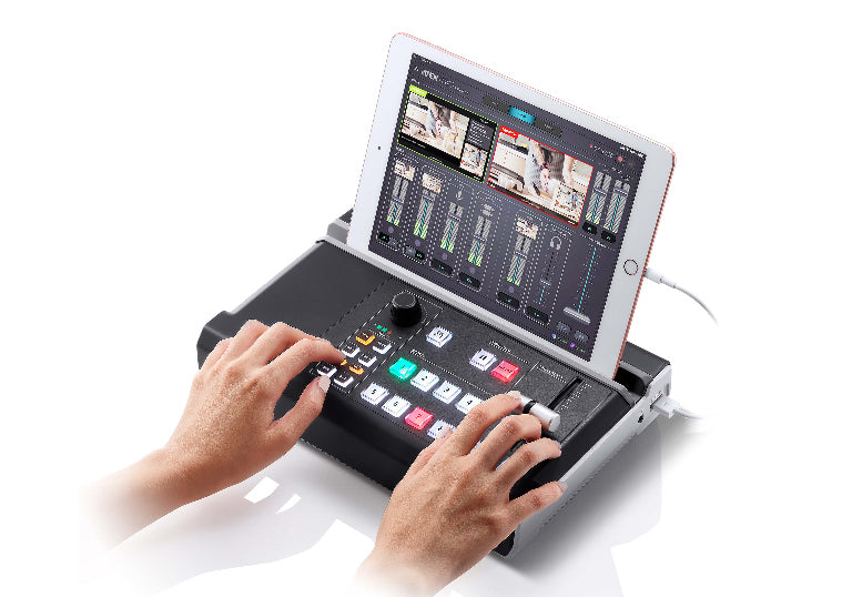 Aten StreamLIVE HD All-in-one Multi-Channel AV Mixer, Fanless Quiet Operation, 1080p Recording, Compact Mixer Control Panel, Ideal For Mobile Streamer - Image 3