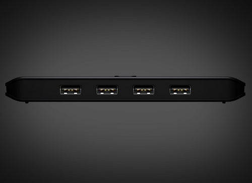 Aten Essential 2x4 USB 2.0 Sharing Switch, Sharing of four USB peripherals at 480 Mbps between two PCs at a press of the pushbutton. - Image 2