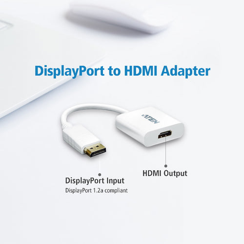 Aten VanCryst DisplayPort (M) to VGA (F) Adapter - Image 1