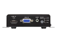 Aten Professional Converter Switch 2 Port 4K HDMI/VGA to HDMI Converter Switch, supports control via RS232 terminal or auto to new source - Image 3