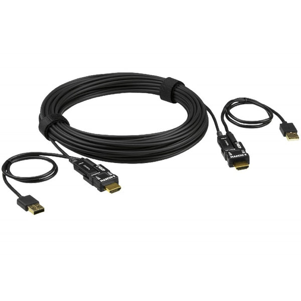 Aten True 4K 15m HDMI 2.0 Hybrid Active Optical Cable