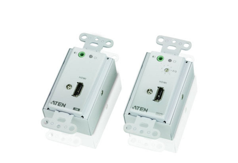 Aten HDMI Over Cat 5 Extender Wall Plate - up to 1080p@60Hz (40m), 1080i@60Hz (60m)" (PROJECT) - Image 1