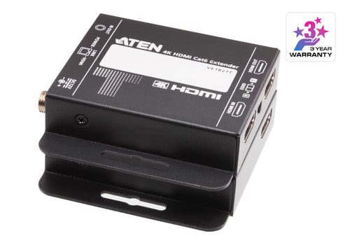 Aten 4K HDMI Cat6 Extender Kit with Power-Over-Cable Technology - Image 1