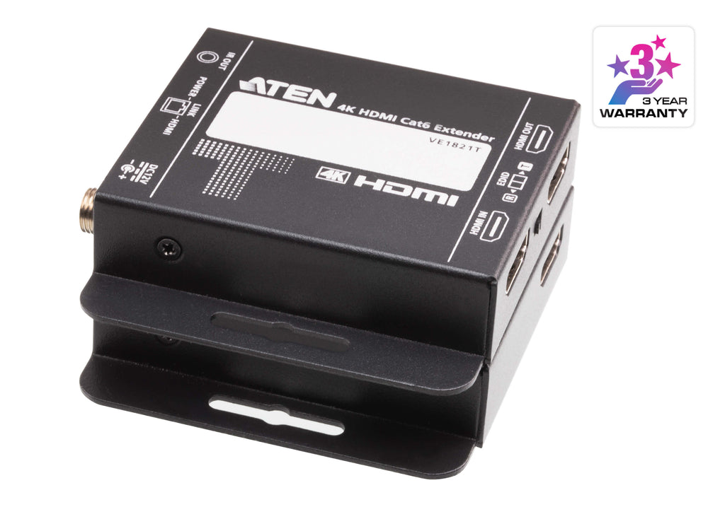 Aten 4K HDMI Cat6 Extender Kit with Power-Over-Cable Technology - Image 1