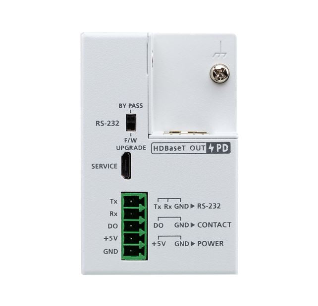 Aten VE1901AEUT DisplayPort HDBaseT-Lite Transmitter, built-in PoH, Support RS-332 channel transmission, Built-in 8KV/15KV ESD protection - Image 2
