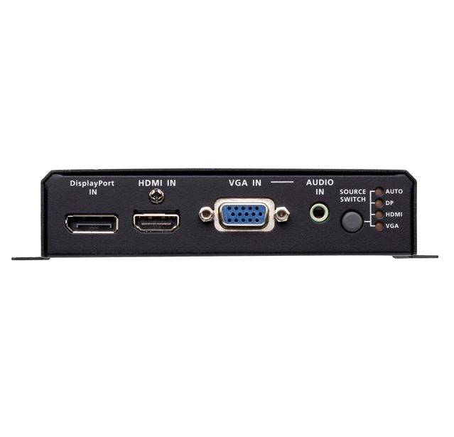 Aten VE3912T 4K DisplayPort / HDMI / VGA Switch with HDBaseT Transmitter, Auto Switch Mode, Mirrored Video Output, PoH - Image 3