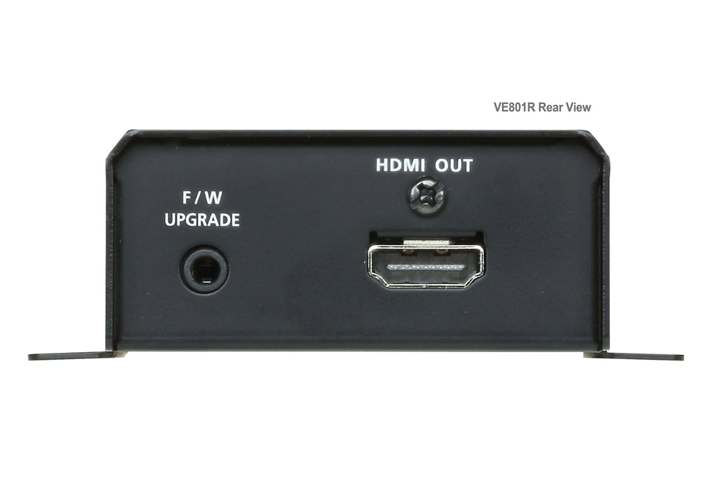 Aten HDMI HDBaseT-Lite Receiver, supports 1080p @ 70m and 4096 x 2160 @ 30 HZ (4:4:4) @ 40m over Cat 6A - Image 2