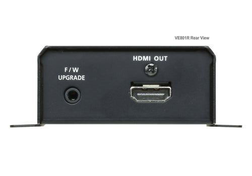Aten HDMI HDBaseT-Lite Receiver, supports 1080p @ 70m and 4096 x 2160 @ 30 HZ (4:4:4) @ 40m over Cat 6A - Image 2