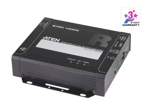 Aten HDMI HDBaseT-Lite Receiver with Scaler, supports up to 1080p @ 70m, with IR and RS232 - Image 1