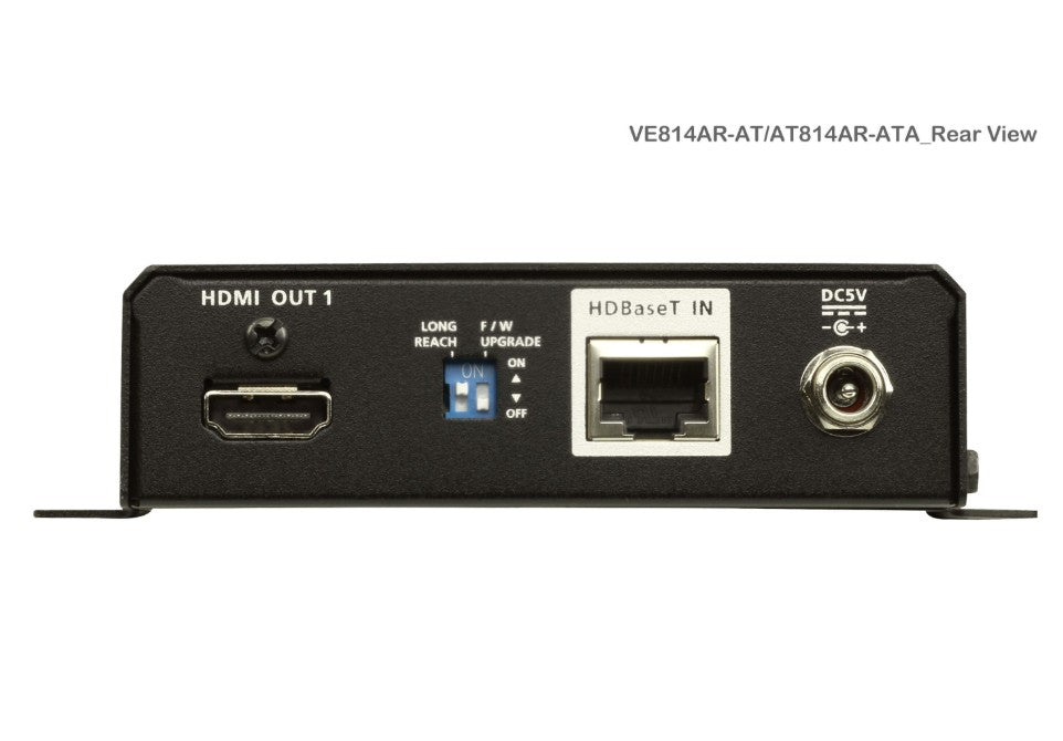 Aten HDMI HDBaseT Receiver with Dual 4K Output, one local HDMI output, supports up to 4K@70m (Cat 5e/6) and 100m (Cat 6A), extends RS232 and IR - Image 3