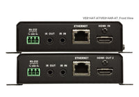 Aten HDMI HDBaseT Extender with Dual 4K Output, one local HDMI output, supports up to 4K@70m (Cat 5e/6) and 100m (Cat 6A), extends RS232 and IR - Image 2