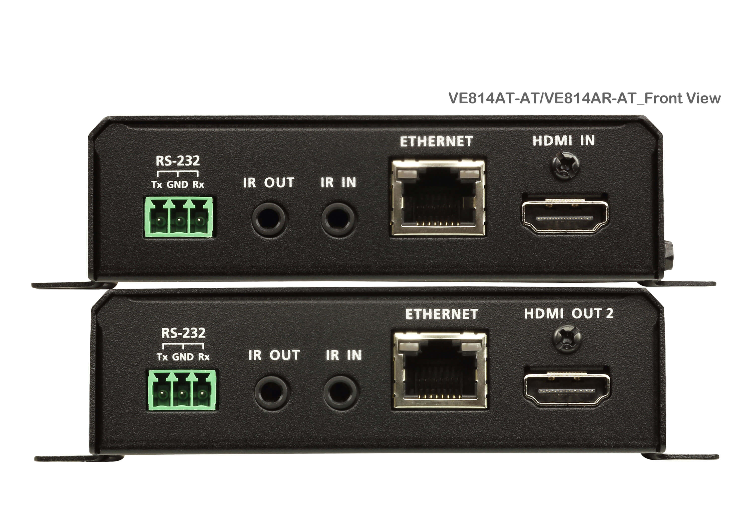 Aten HDMI HDBaseT Extender with Dual 4K Output, one local HDMI output, supports up to 4K@70m (Cat 5e/6) and 100m (Cat 6A), extends RS232 and IR - Image 2