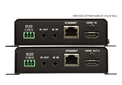 Aten HDMI HDBaseT Extender with Dual 4K Output, one local HDMI output, supports up to 4K@70m (Cat 5e/6) and 100m (Cat 6A), extends RS232 and IR - Image 2