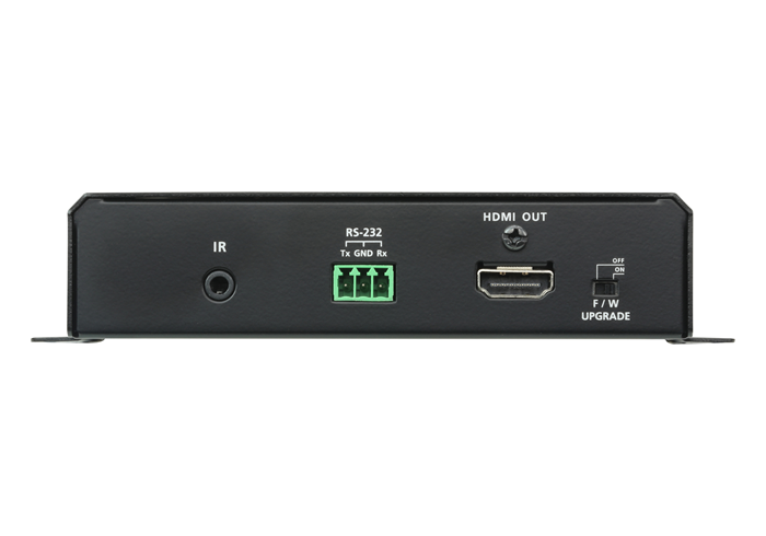 Aten HDMI HDBaseT Receiver with Scaler, supports up to 4K @ 100m, 1080p @ 150m over long reach mode, bi-directional IR and RS232 - Image 2