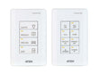Aten 8 Button Control Pad with 1 Gang US wall plate, 2 RS232, 2 relay, 1 Digital I/O and Ethernet connection support, 14 button layouts available - Image 1