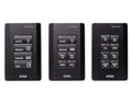 Aten 8 Button Control Pad in black color with 1 Gang US wall plate, 2 RS232, 2 relay, 1 Digital I/O and Ethernet connection support, 14 button layouts - Image 1