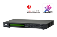 Aten Professional Matrix 8x8 HDMI Matrix with Scaler, Seamless Switch, Video Wall, control via front-panel pushbuttons, IR remote and RS232 control - Image 1