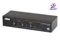 Aten VM0202HB 2x2 True 4K HDMI Matrix Switch with audio de-embedder, supports control via pushbuttons, IR remote or RS232 serial, Auto Switching - Image 1