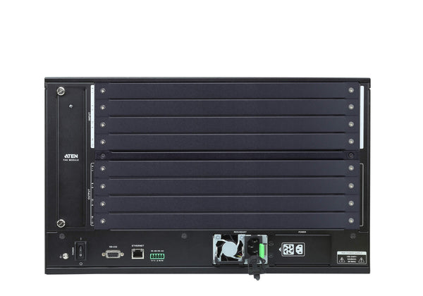 Aten 16x16 Modular Digital Matrix with Scaler, Seamless Switch, Hot-swappable Aten I/O boards, control via front-panel pushbuttons (PROJECT)