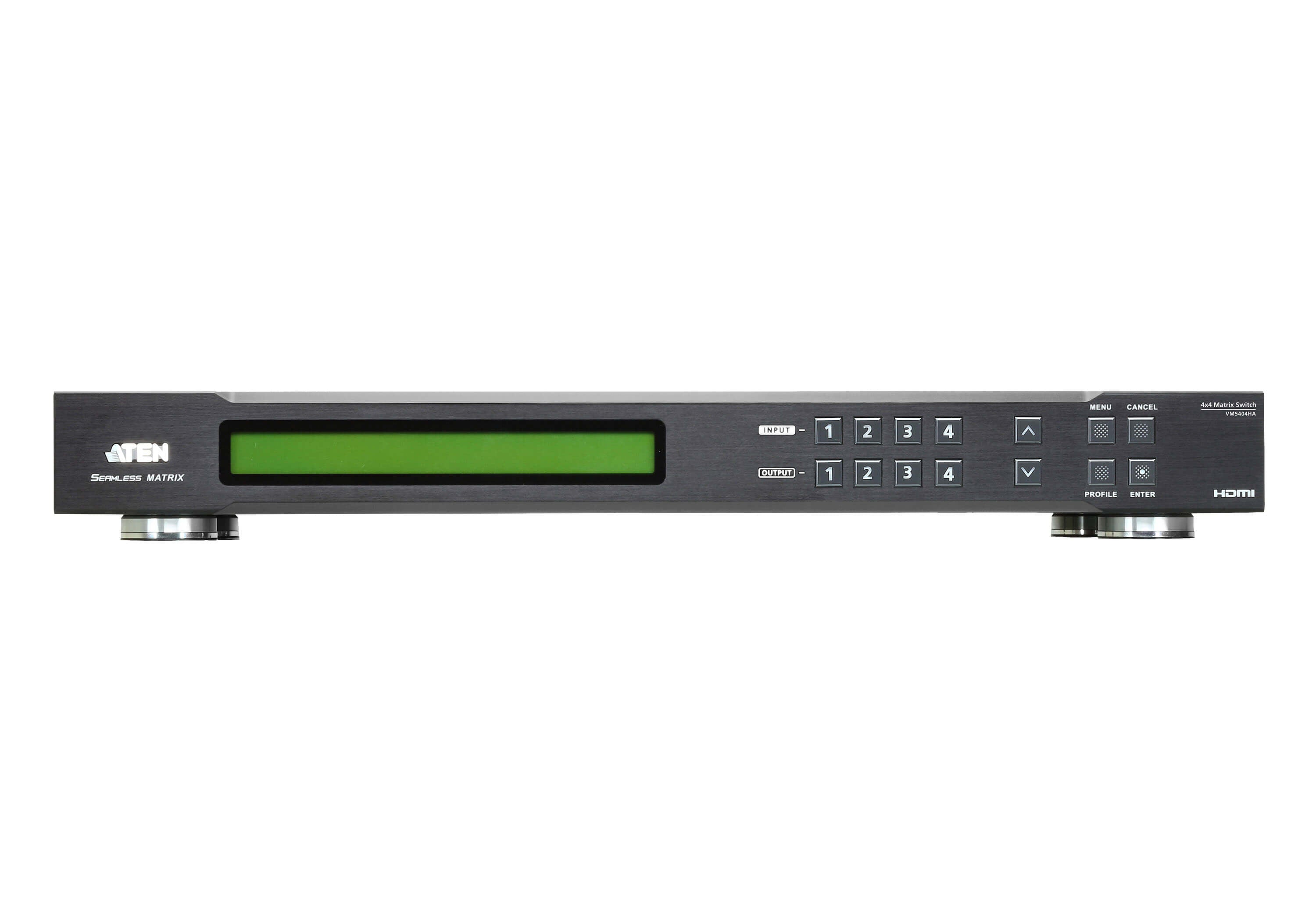 Aten 4 x 4 HDMI Matrix Switch with Scaler, Seamless Switching, FrameSync and Intuituve web GUI - Image 4