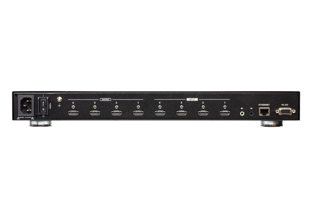Aten4 x 4 True 4K HDMI Matrix Switch with Scaler - Image 2