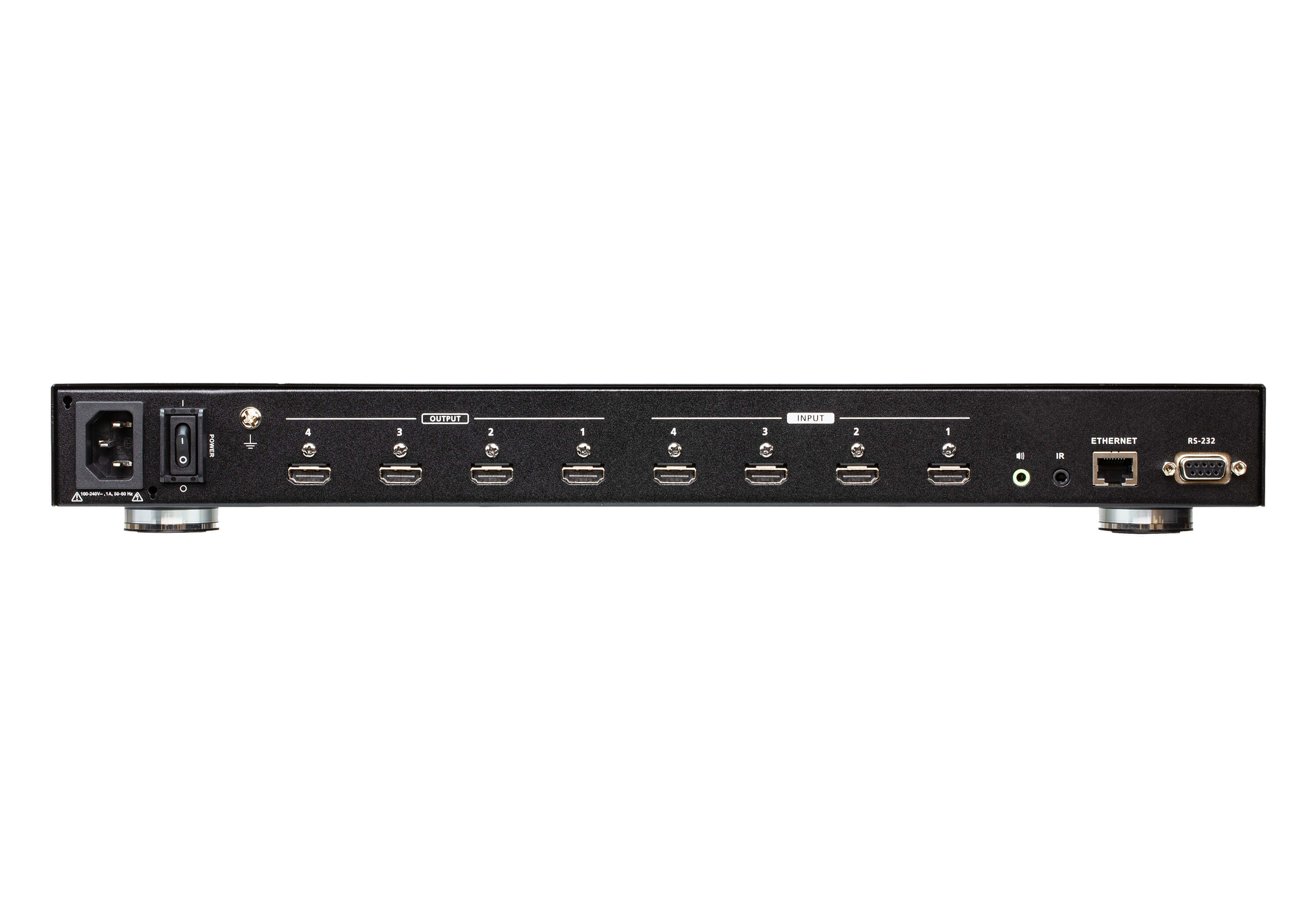 Aten4 x 4 True 4K HDMI Matrix Switch with Scaler - Image 2