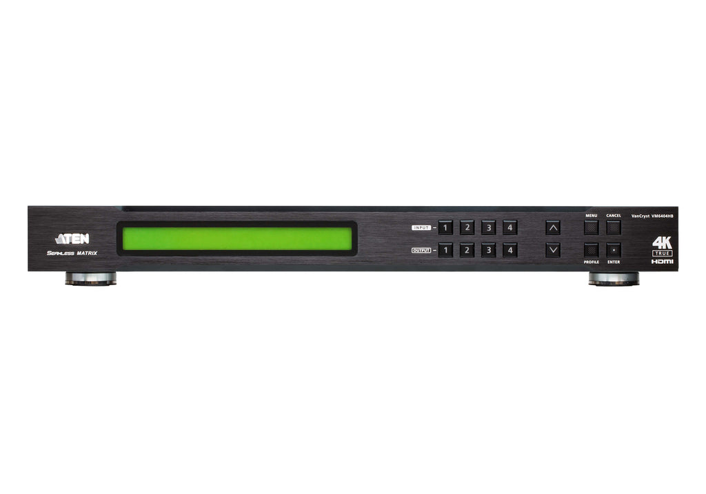 Aten4 x 4 True 4K HDMI Matrix Switch with Scaler - Image 3