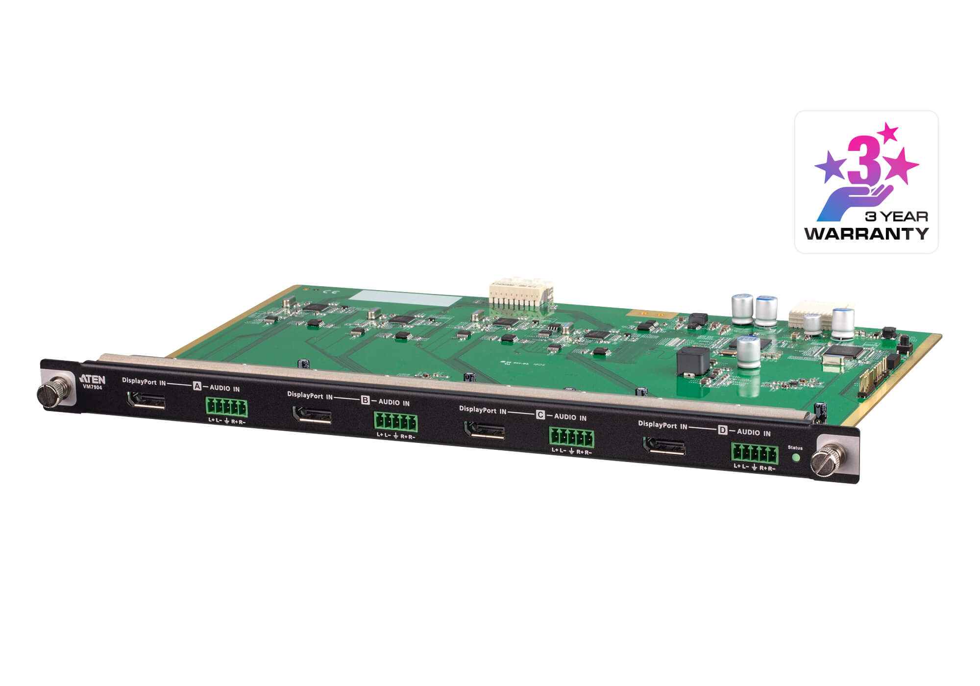 Aten 4 Port 4K DisplayPort Input Board for VM1600A/VM3200 - Image 1
