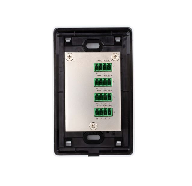 Aten VPK104 4-Key Contact Closure Remote Pad for VP1420/VP1421 Presentation Matrix Switches. Led lights, Engraved button - Image 2