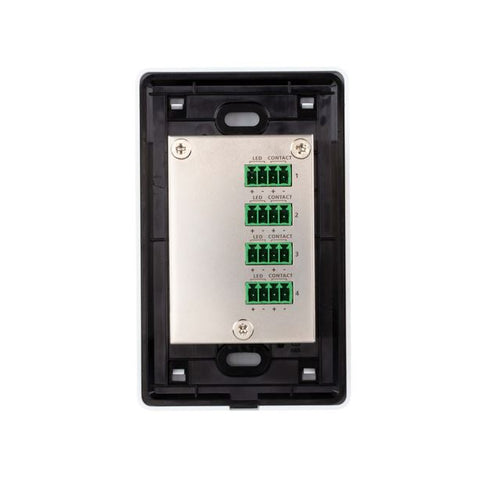 Aten VPK104 4-Key Contact Closure Remote Pad for VP1420/VP1421 Presentation Matrix Switches. Led lights, Engraved button - Image 2
