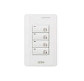 Aten VPK104 4-Key Contact Closure Remote Pad for VP1420/VP1421 Presentation Matrix Switches. Led lights, Engraved button - Image 1