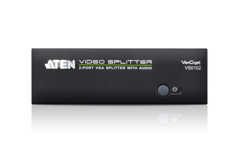 Aten Professional Video Splitter 2 Port VGA Splitter with Audio 450MHz, 1920x1440@60Hz, Cascadable to 3 levels (Up to 8 Outputs) - Image 3