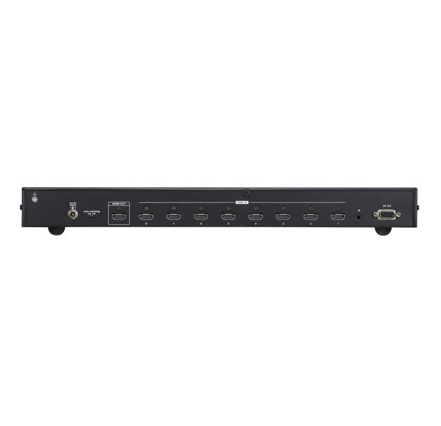 Aten VS0801HB 8-Port True 4K HDMI Switch, Supports HDR10+, Built-in bi-directional RS-232, Auto switching modes, Supports IR extension, Plug-and-play - Image 2