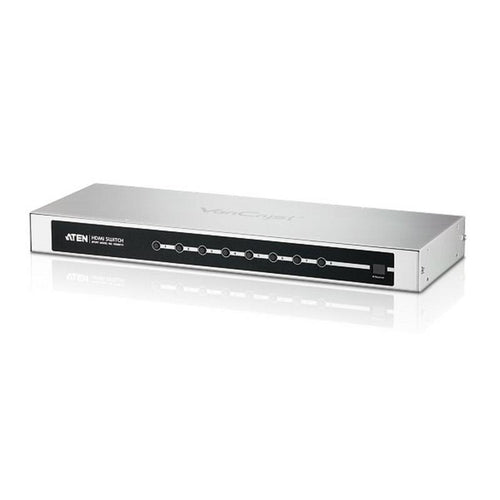 Aten VanCryst 8 Port HDMI Video Switch with Audio and Infra-Red Remote Control - Image 1