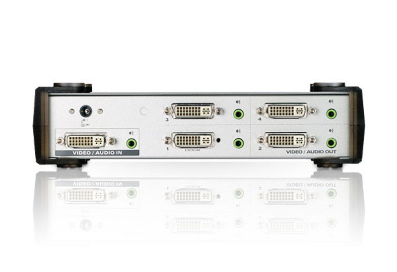 Aten Video Splitter 4 Port DVI Video Splitter w/ Audio, 1920x1200@60Hz, Cascadable to 3 Levels (Up to 64 Outputs) - Image 2