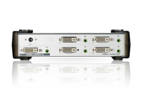 Aten Video Splitter 4 Port DVI Video Splitter w/ Audio, 1920x1200@60Hz, Cascadable to 3 Levels (Up to 64 Outputs) - Image 2