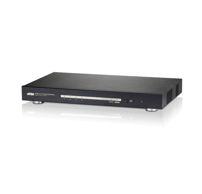 Aten 4 Port HDMI HDBaseT Splitter, supports up to 4K@100m with one local HDMI output, control via RS232, EDID managenment - Image 1