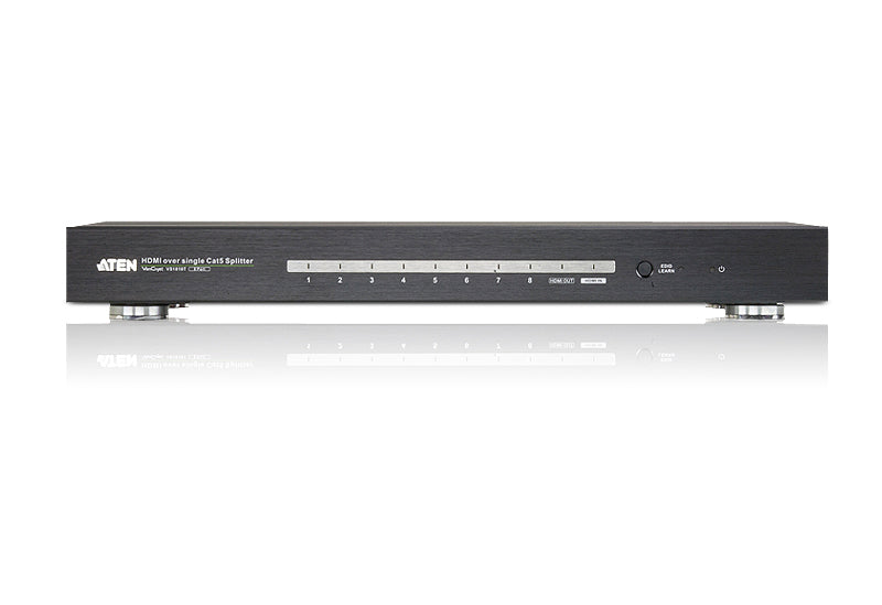 Aten Professional Video Splitter 8 Port HDMI Over Single Cat 5 Splitter, Ultra HD 4kx2k & 1080p Full HD - Image 2