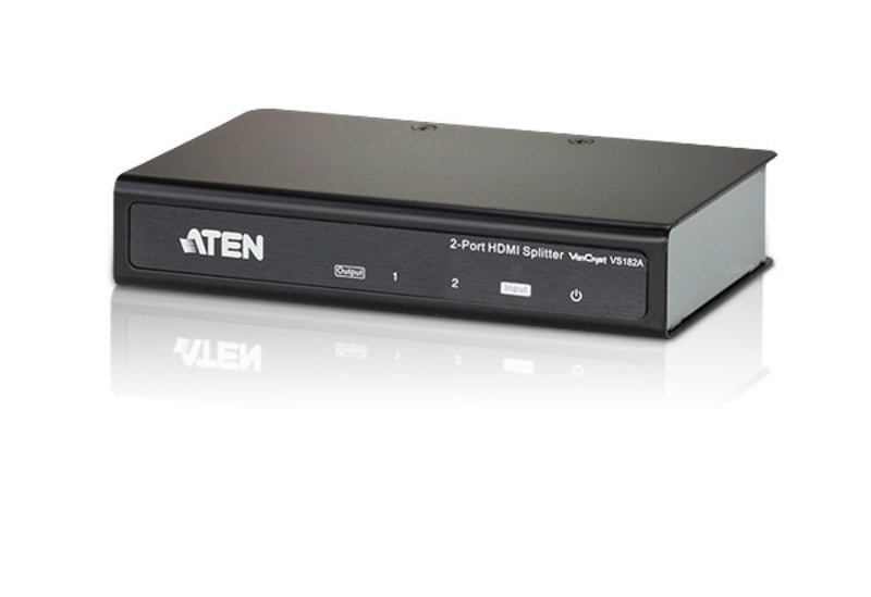 Aten Video Splitter 2 Port HDMI 4K Splitter 340MHz, Ultra HD 4kx2k & 1080p Full HD, Supports Dolby True HD - Image 1