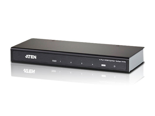 Aten Video Splitter 4 Port HDMI 4K Splitter, HDCP 1.4. Up to 4096 x 2160 / 3840 x 2160 @ 60Hz (4:4:4) - Image 1