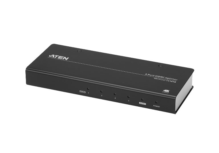 Aten Video Splitter 4 Port HDMI True 4K Splitter, HDCP 2.2. Support HDR. Up to 4096 x 2160 / 3840 x 2160 @ 60Hz (4:4:4) - Image 1