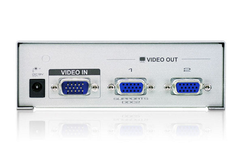 Aten Video Splitter 2 Port VGA Splitter 350Mhz, 1920x1440@60Hz, Cascadable to 3 levels (Up to 8 Outputs) - Image 2