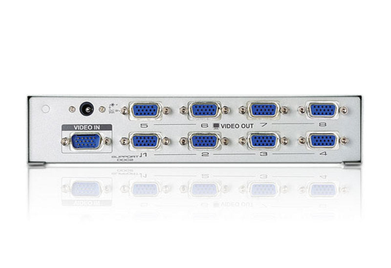 Aten Video Splitter 8 Port VGA Splitter 350Mhz, 1920x1440@60Hz, Cascadable to 3 levels (Up to 512 Outputs) - Image 2