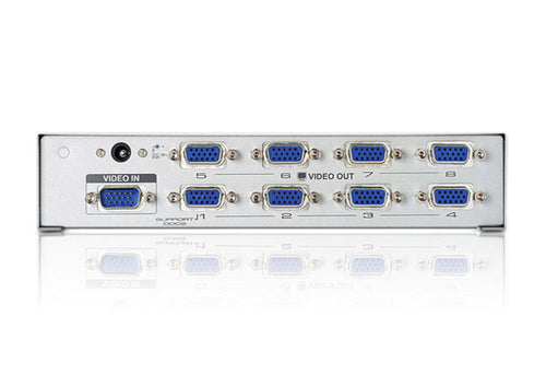 Aten Video Splitter 8 Port VGA Splitter 350Mhz, 1920x1440@60Hz, Cascadable to 3 levels (Up to 512 Outputs) - Image 2