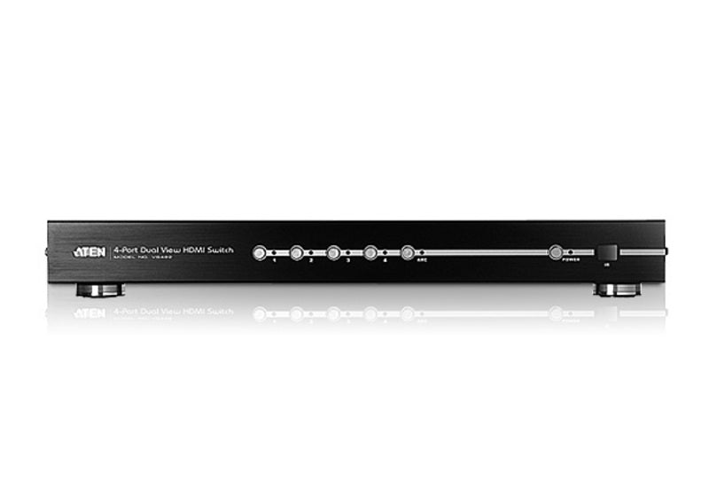 Aten 4 Port Dual Output HDMI Switch, select input ports via RS232 control, HDCP 1.1 compliant(LS) - Image 4